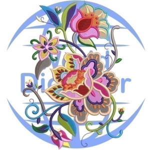 FlowerA-Embroidery-Digitizing