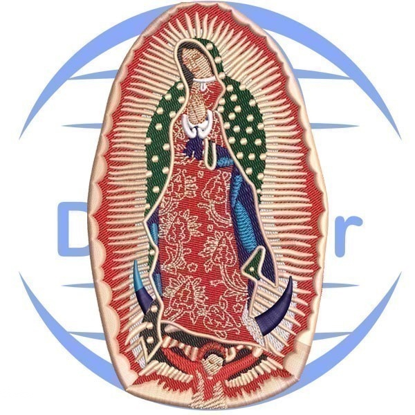 Jesus-Lady-Embroidery-Digitizing