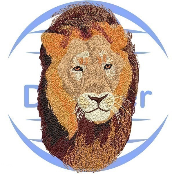 Lion-Ebroidery-Digitizing